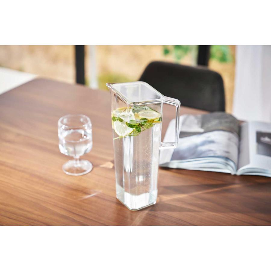 冷水筒 山崎実業 正規品 tower タワー ハンドル付き冷水筒 1.2L 茶ポット 麦茶ポット  ホワイト | tower | 05