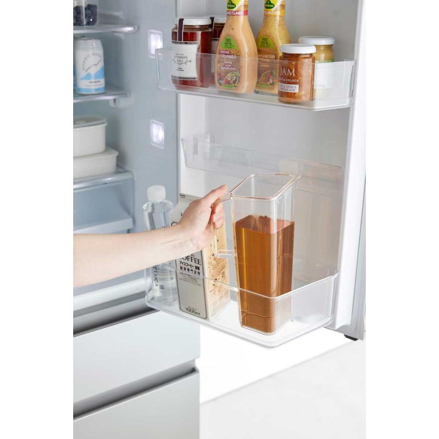 冷水筒 山崎実業 正規品 tower タワー ハンドル付き冷水筒 1.2L 茶ポット 麦茶ポット  ホワイト | tower | 07