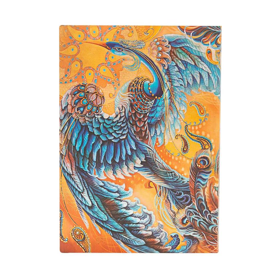 スケジュール帳 正規品 paperblanks ペーパーブランクス MIDI Flexis ソフトカバー 2025年 ダイアリー 日本語版 手帳 ミディ 空の鳥 | paperblanks | 02