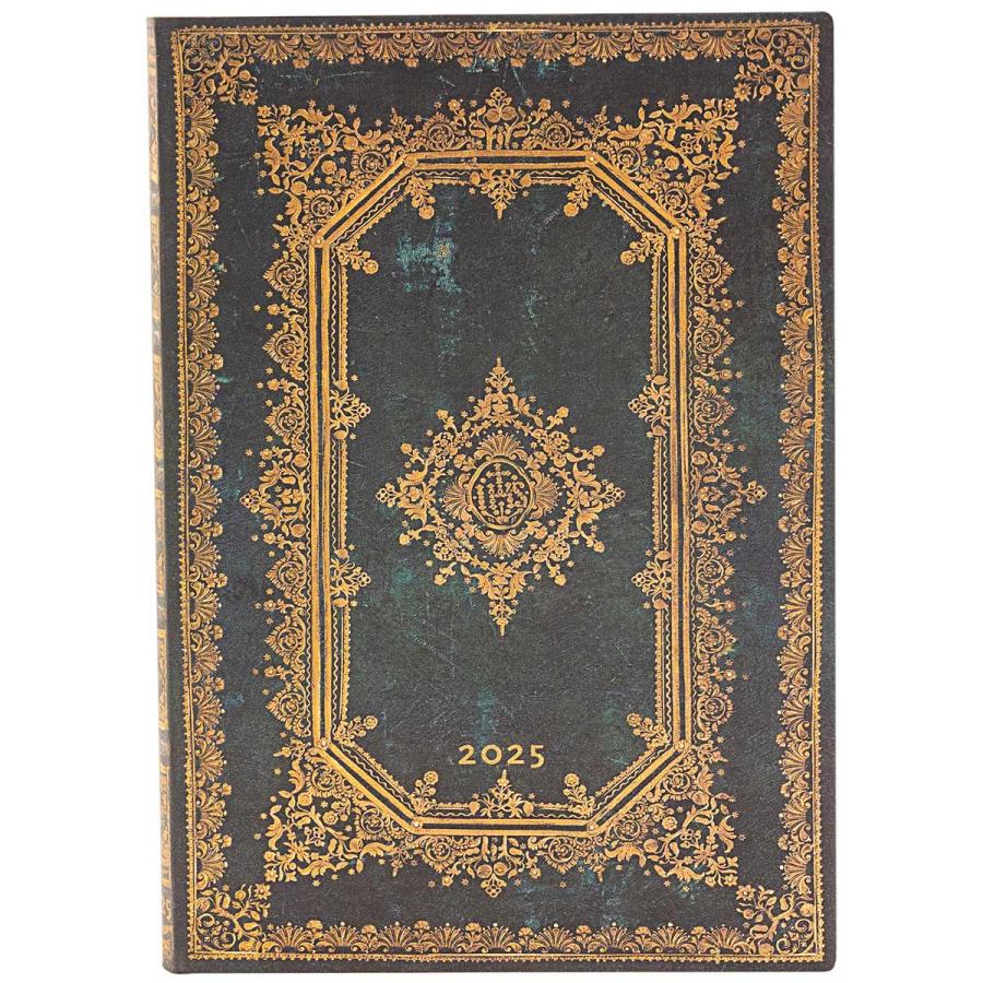 スケジュール帳 正規品 paperblanks ペーパーブランクス MIDI Flexis ソフトカバー 2025年 ダイアリー 日本語版 手帳 ミディ アストラ | paperblanks