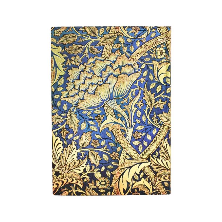 スケジュール帳 正規品 paperblanks ペーパーブランクス MIDI Flexis ソフトカバー 2025年 ダイアリー 日本語版 手帳 ミディ モリスのウィンドラッシュ | paperblanks | 02