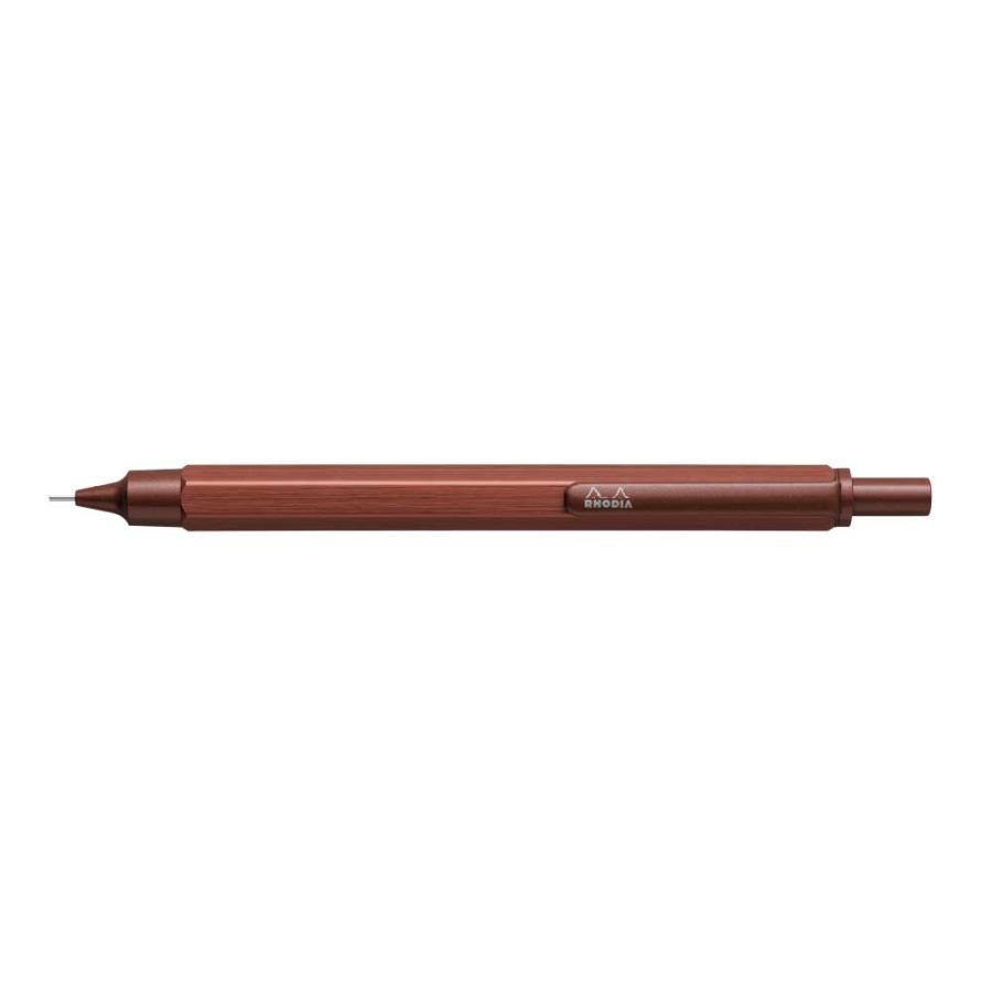 シャーペン RHODIA ロディア スクリプト メカニカルペンシル リミテッドカラー第8弾 scRipt MECHANICAL PENCIL 0.5mm マロンブラウン | RHODIA | 02