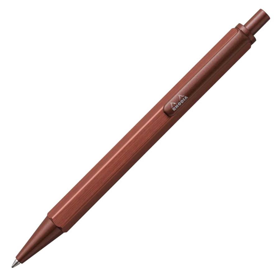 ボールペン 正規品 RHODIA ロディア スクリプト ボールペン リミテッドカラー第8弾 ブランド scRipt BALLPOINT PEN 0.7mm マロンブラウン | RHODIA
