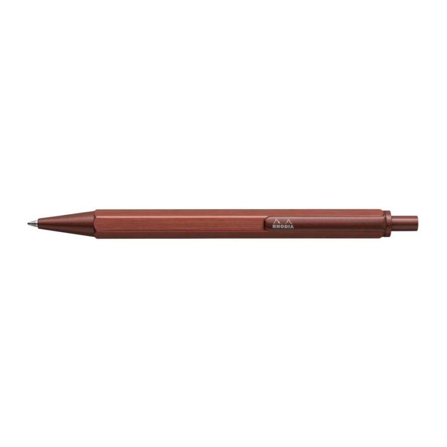 ボールペン 正規品 RHODIA ロディア スクリプト ボールペン リミテッドカラー第8弾 ブランド scRipt BALLPOINT PEN 0.7mm マロンブラウン | RHODIA | 02