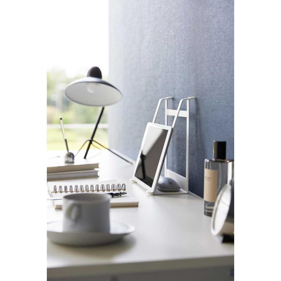 ノートパソコンスタンド 山崎実業 正規品 tower タワー ツーウェイノートパソコン＆タブレットスタンド PCスタンド  ホワイト | tower | 04