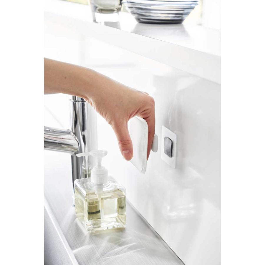 マグネットベース 山崎実業 正規品 tower タワー フィルムシートマグネット用ベース マグネット用補助板  シルバー | tower | 06