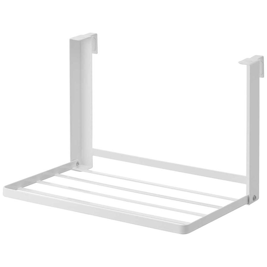 折りたたみ棚 山崎実業 正規品 tower タワー 引っ掛け折り畳み棚 折り畳み棚 シェルフ  ホワイト | tower | 01