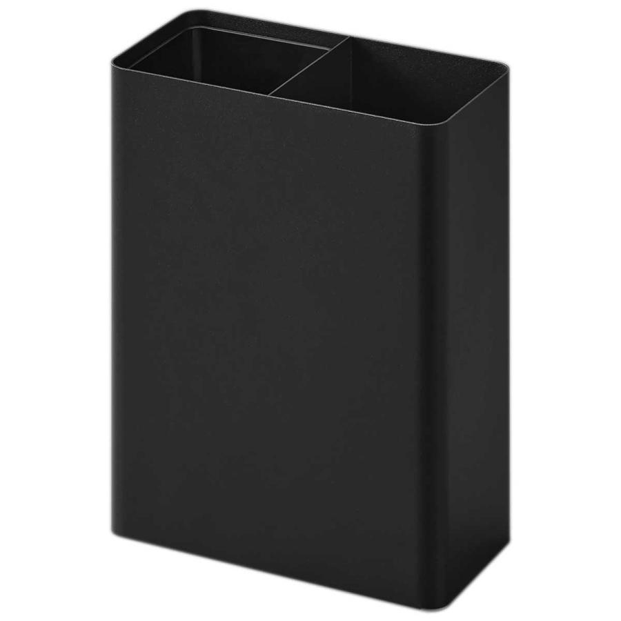 衣類用粘着クリーナースタンド 山崎実業 tower タワー マグネット粘着クリーナースタンド収納&ダストボックス 衣類用粘着ローラー ブラック | tower | 01