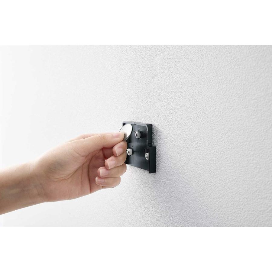 ゴミ箱 山崎実業 正規品 tower タワー ウォールトラッシュカン 7L 石こうボード壁対応 ダストボックス ごみ箱  ブラック | tower | 06