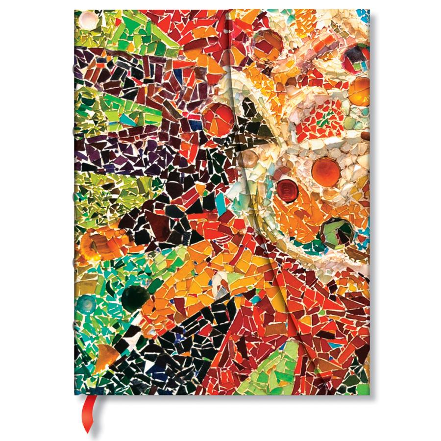 ノートブック 正規品 paperblanks ペーパーブランクス MIDI ハードカバー 罫線 高級ノート ミディ ガウディの太陽 | paperblanks