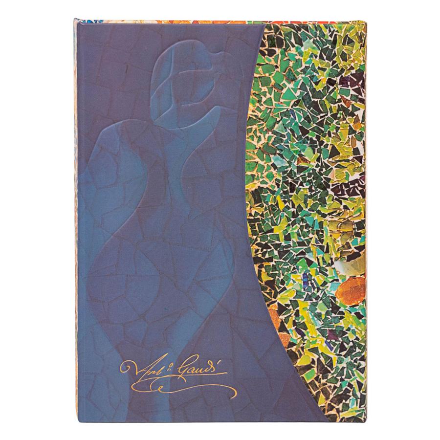 ノートブック 正規品 paperblanks ペーパーブランクス MIDI ハードカバー 罫線 高級ノート ミディ ガウディの太陽 | paperblanks | 03