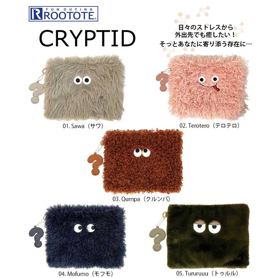 閉店セール｜ポーチ ROOTOTE ルートート EU.ウィズルー.クリプテッド-C クラッチバッグ with ROO CRYPTID 6846 Qurnpa クルンパ | ROOTOTE | 04