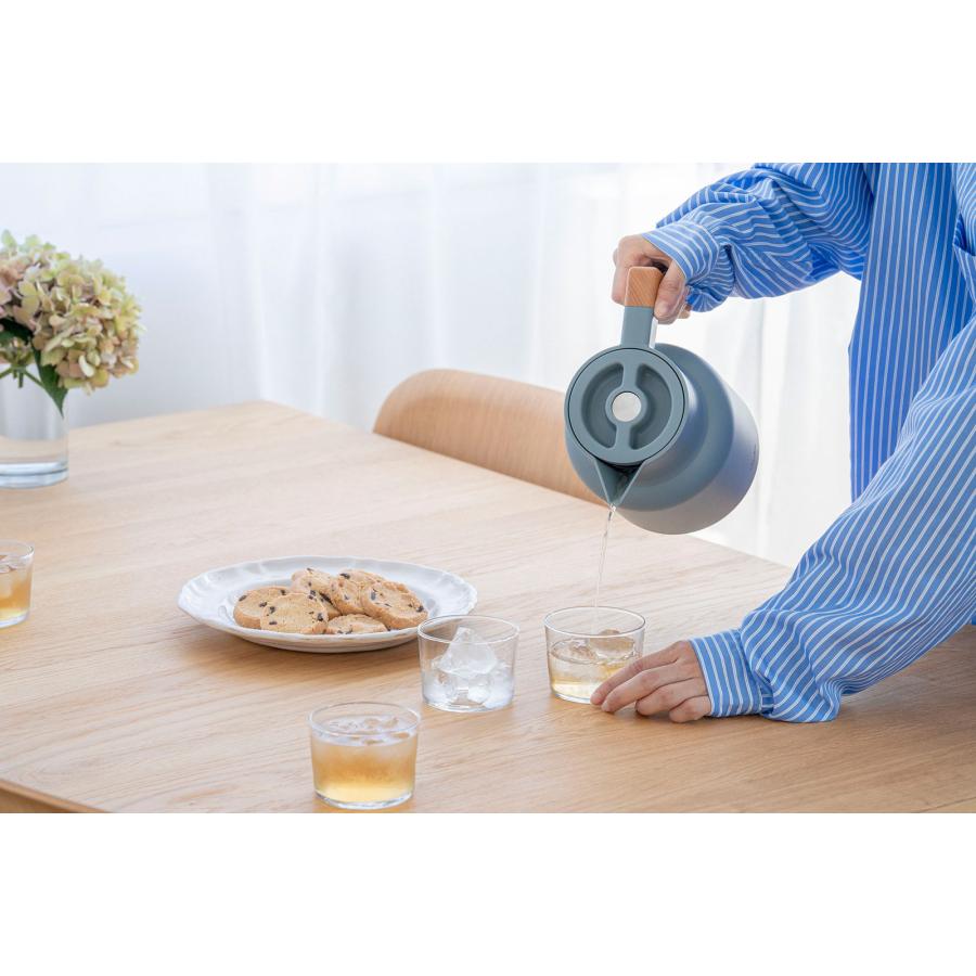 魔法瓶 正規品 Rivers リバーズ サーモジャグ キート 1600ml ポット THERMO JUG KEAT 1600 カーキ |  | 05