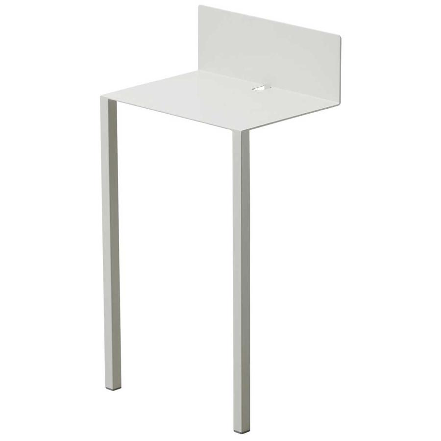 正規品 ideaco イデアコ ウォールテーブルB5 コーヒーテーブル ナイトテーブル minimal steel furniture WALL Table B5 サンドホワイト | 