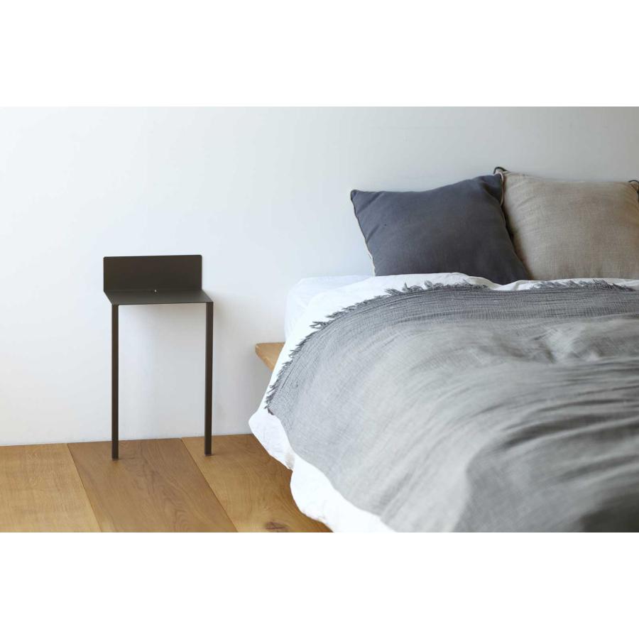 閉店セール｜ideaco イデアコ ウォールテーブルB5 コーヒーテーブル ナイトテーブル minimal steel furniture WALL Table B5 ブラウン |  | 03