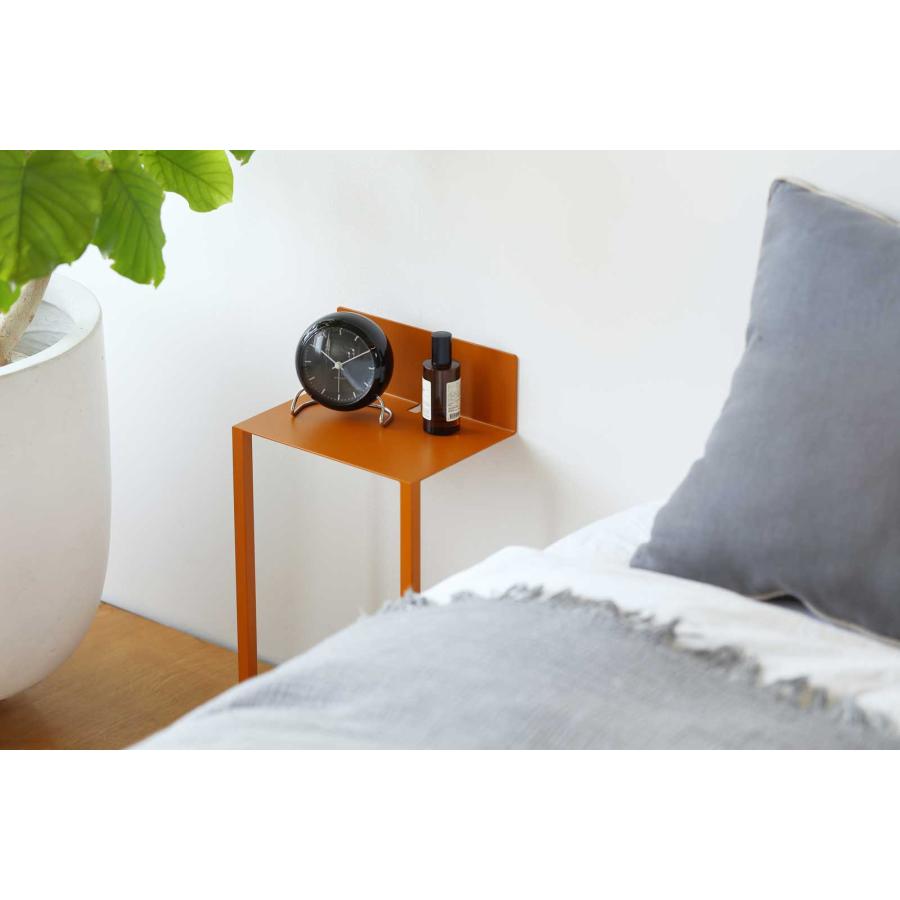正規品 ideaco イデアコ ウォールテーブルB5 コーヒーテーブル ナイトテーブル minimal steel furniture WALL Table B5 タン |  | 01