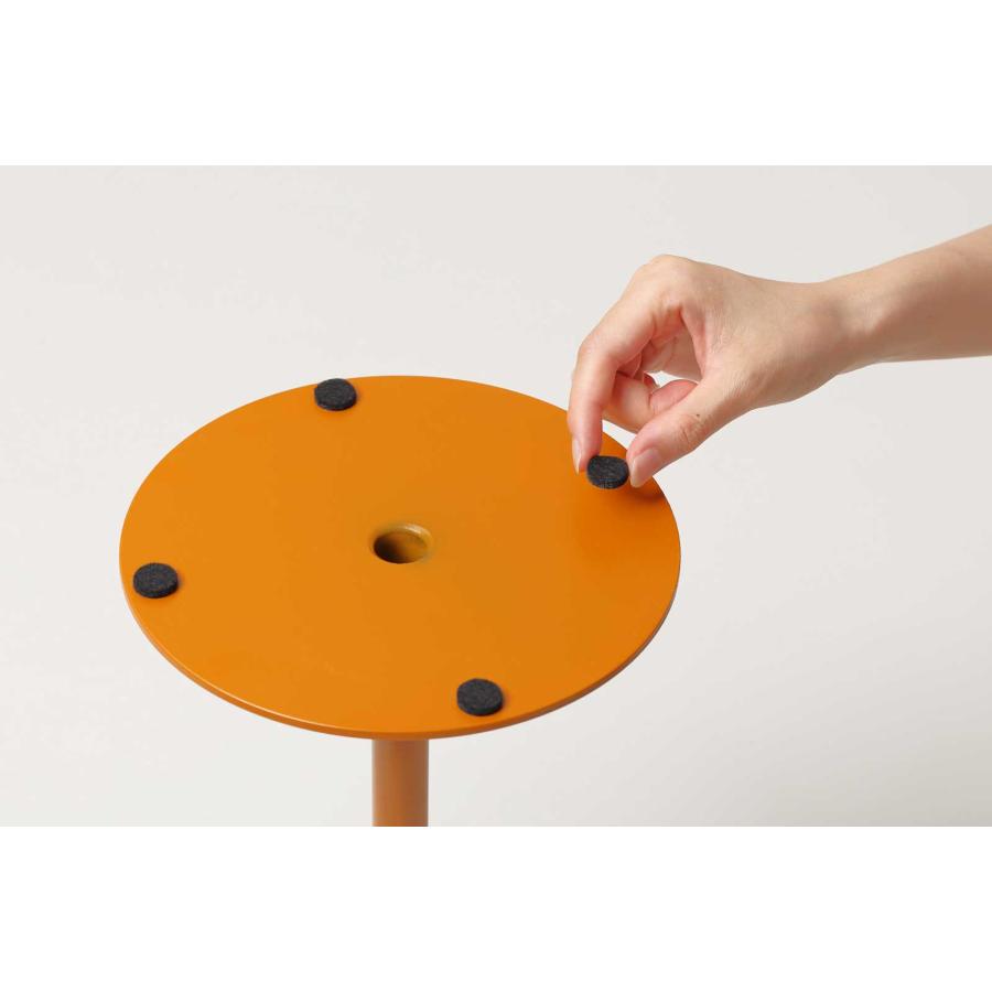 正規品 ideaco イデアコ ミニマムサイドテーブル23 コーヒーテーブル ナイトテーブル minimal steel furniture side table 23 H350 サンドホワイト |  | 06