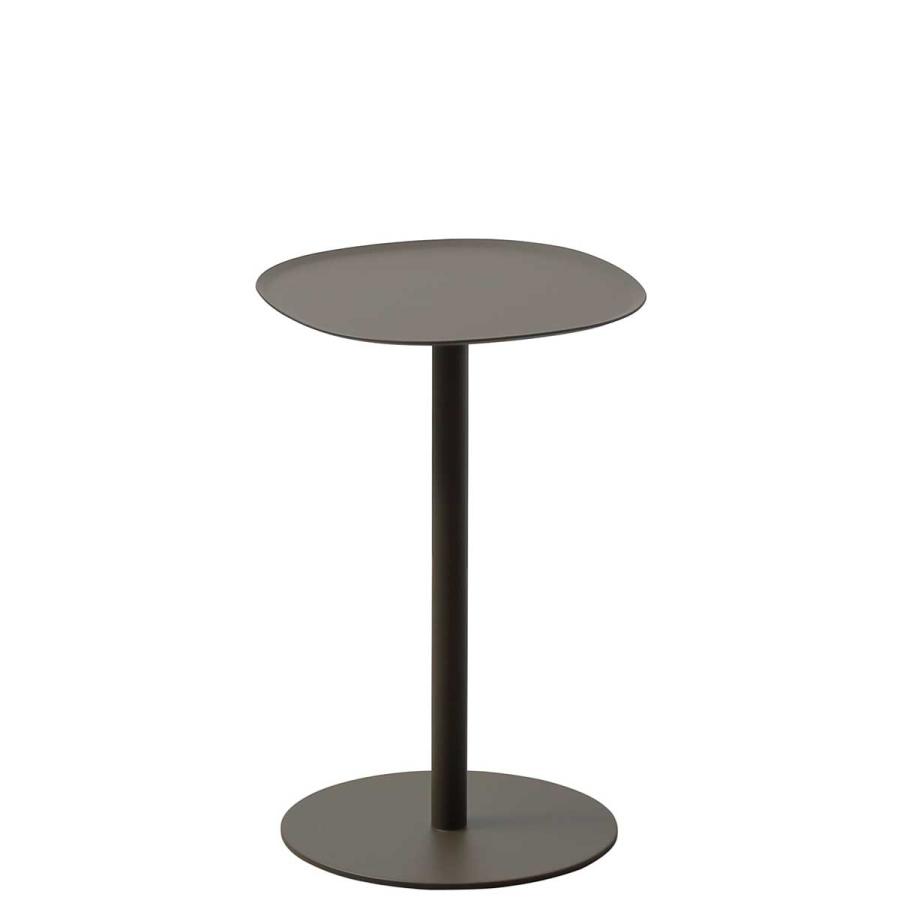 正規品 ideaco イデアコ ミニマムサイドテーブル23 コーヒーテーブル ナイトテーブル minimal steel furniture side table 23 H350 ブラウン | 