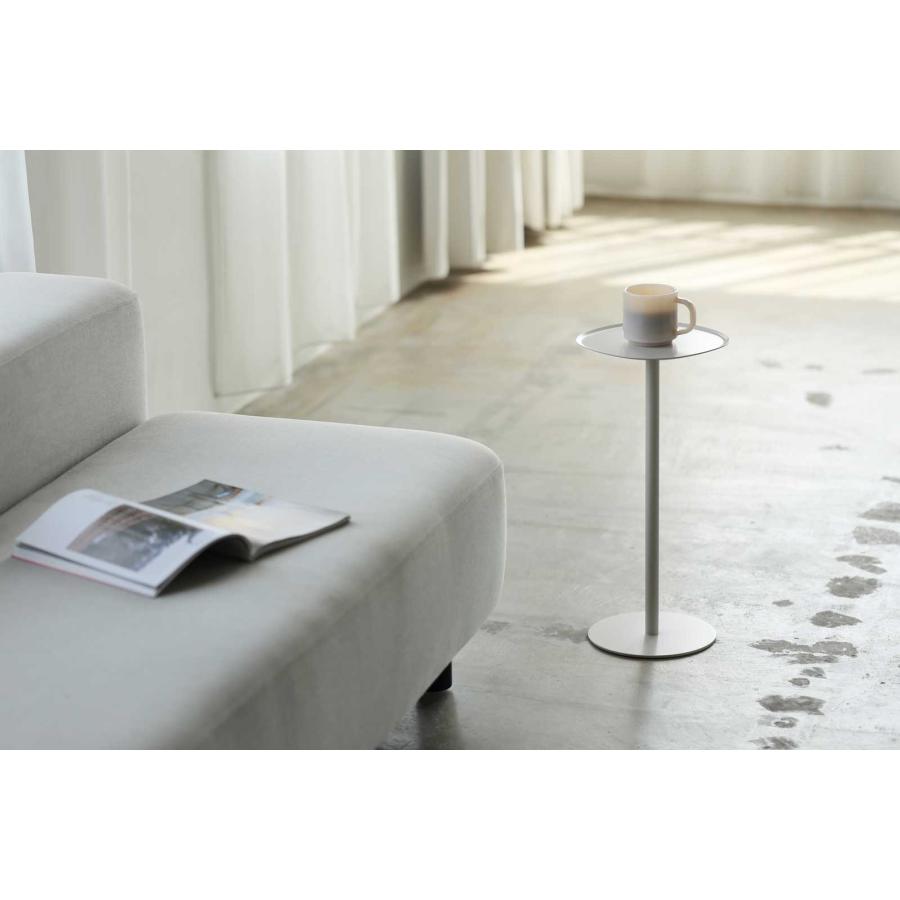 正規品 ideaco イデアコ ミニマムサイドテーブル23 コーヒーテーブル ナイトテーブル minimal steel furniture side table 23 H500 サンドホワイト |  | 02