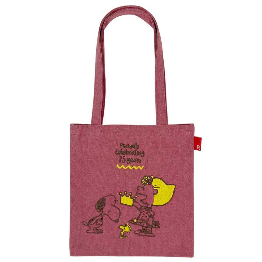 2024新作 スヌーピーバッグ 正規品 ROOTOTE ルートート IP.ベビールー.ピーナッツ-9L スヌーピーグッズ トートバッグ babyroo PEANUTS-9L 8401  ピンク | ROOTOTE