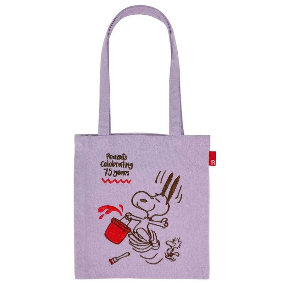 2024新作 スヌーピーバッグ 正規品 ROOTOTE ルートート IP.ベビールー.ピーナッツ-9L スヌーピーグッズ トートバッグ babyroo PEANUTS-9L 8401 ラベンダー | ROOTOTE
