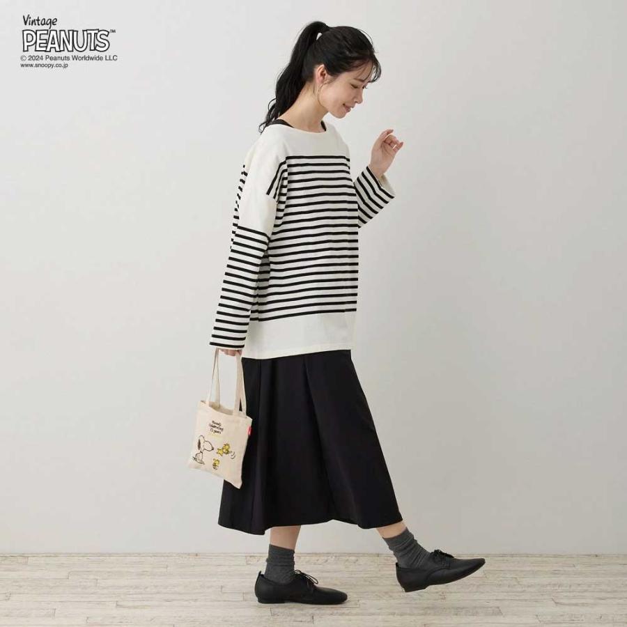 2024新作 スヌーピーバッグ 正規品 ROOTOTE ルートート IP.ベビールー.ピーナッツ-9L スヌーピーグッズ トートバッグ babyroo PEANUTS-9L 8401 ラベンダー | ROOTOTE | 07