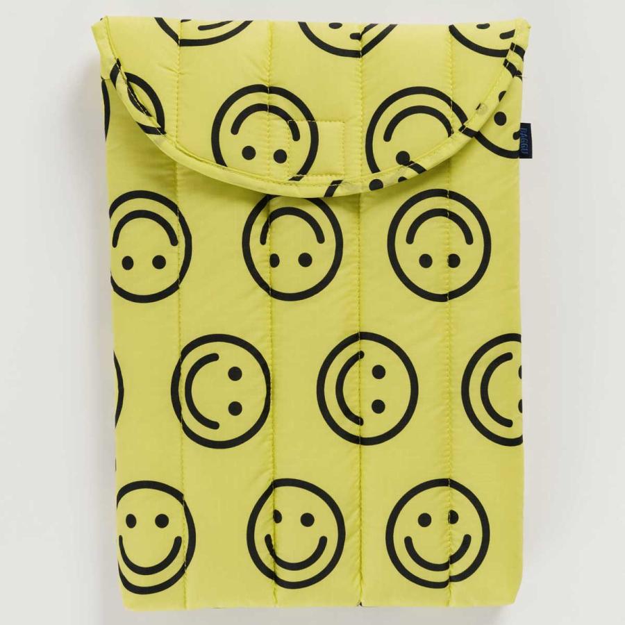 ノートパソコンケース バグー 正規品 BAGGU バグゥ PUFFY LAPTOP SLEEVE 13インチ/14インチ PCケース PCバッグ  ハッピー | BAGGU