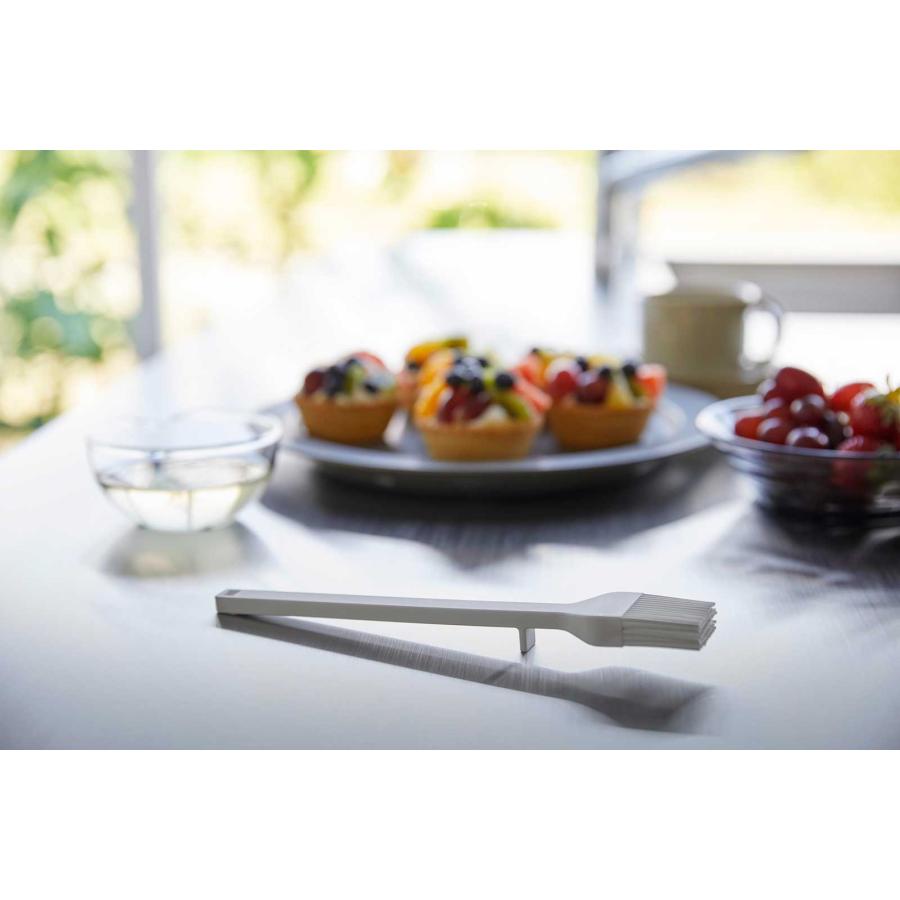 料理刷毛 山崎実業 正規品 tower タワー シリコーン調理ハケ 料理用ハケ 油引き  1773 ホワイト | tower | 02