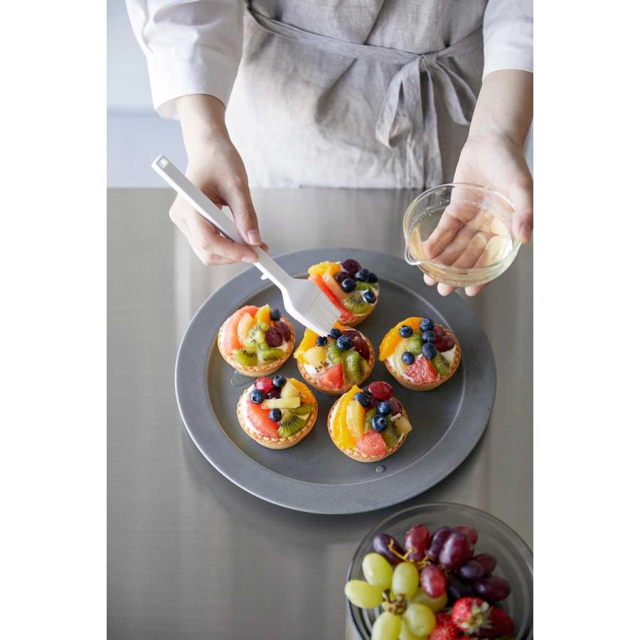 料理刷毛 山崎実業 正規品 tower タワー シリコーン調理ハケ 料理用ハケ 油引き  1773 ホワイト | tower | 04