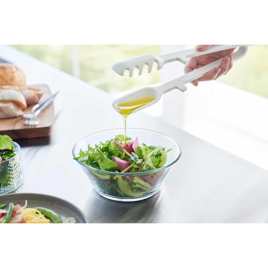 トング 山崎実業 正規品 tower タワー シリコーン調理トング シリコン製  1775 ホワイト | tower | 07