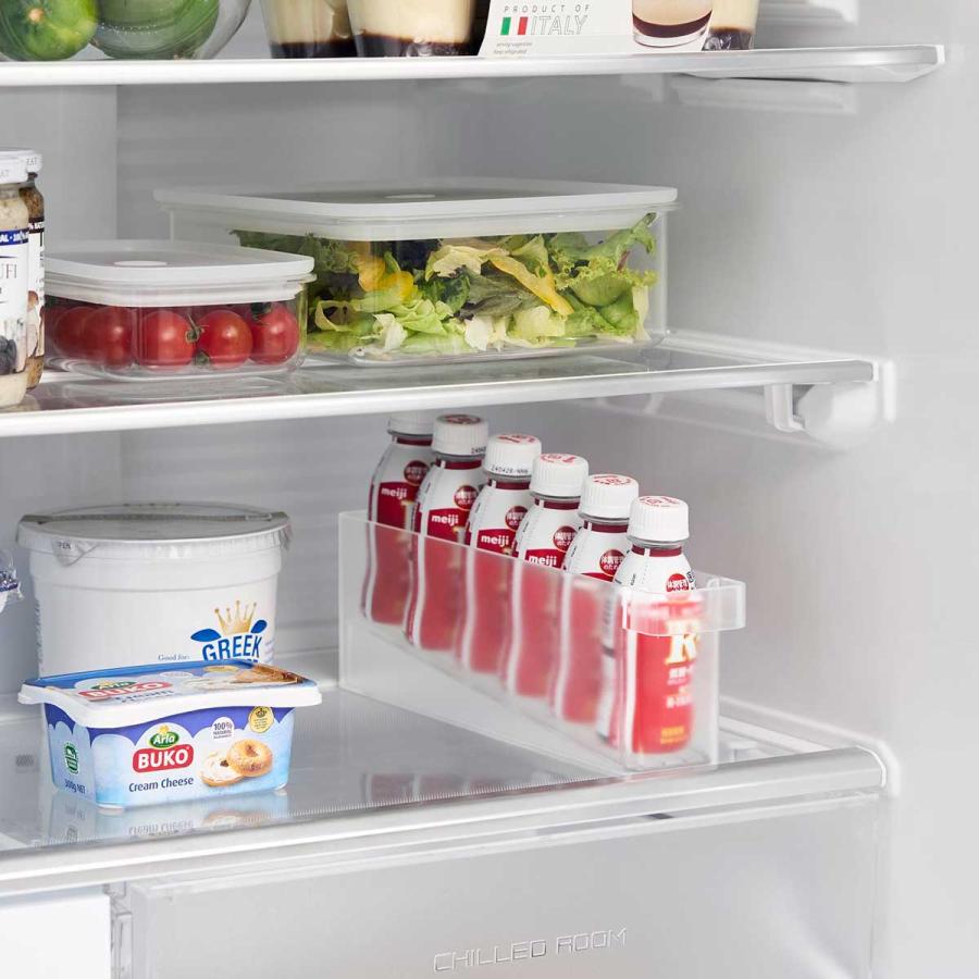 冷蔵庫収納ケース 山崎実業 正規品 tower タワー 冷蔵庫中ミニドリンク収納ケース 冷蔵庫用収納ケース  1444 ホワイト | tower