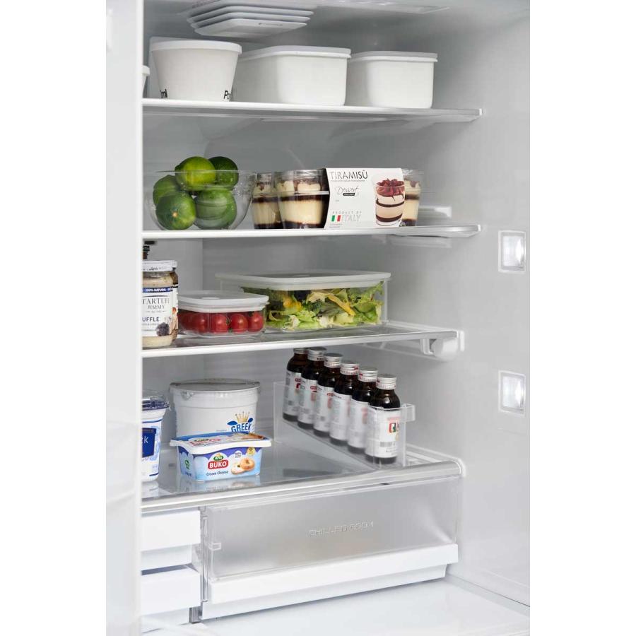 冷蔵庫収納ケース 山崎実業 正規品 tower タワー 冷蔵庫中ミニドリンク収納ケース 冷蔵庫用収納ケース  1444 ホワイト | tower | 03