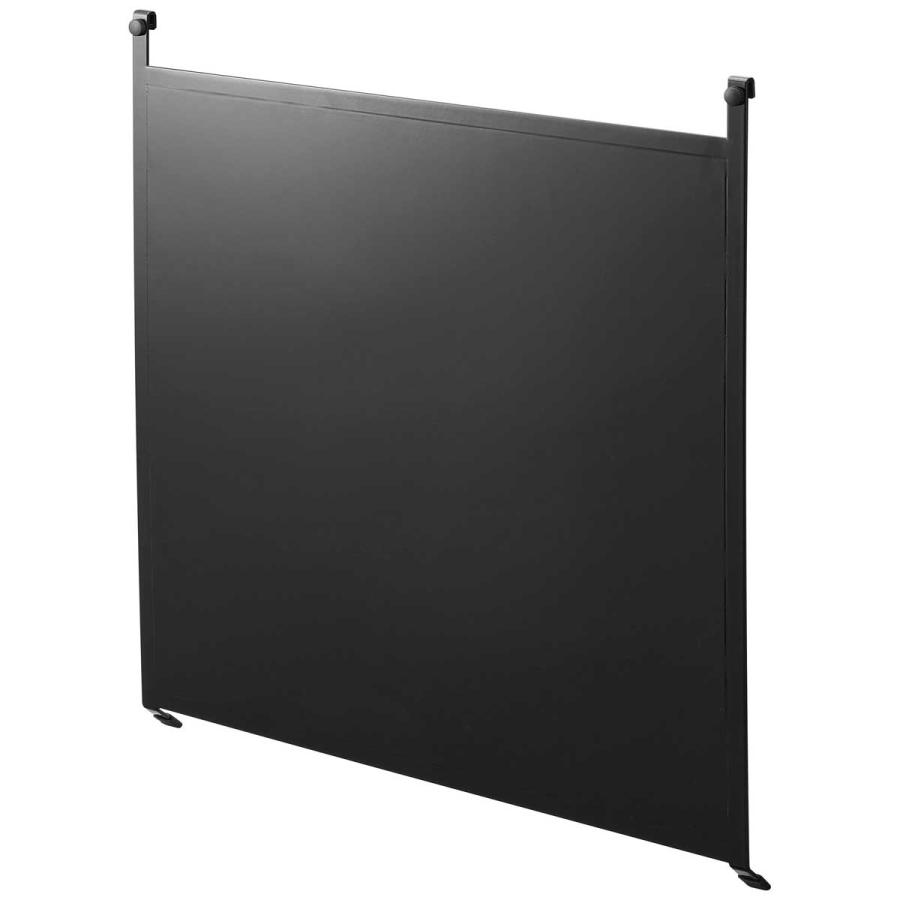 キッチン収納 山崎実業 正規品 tower タワー レンジフードスチールパネル 収納フック  1736 ブラック | tower | 01