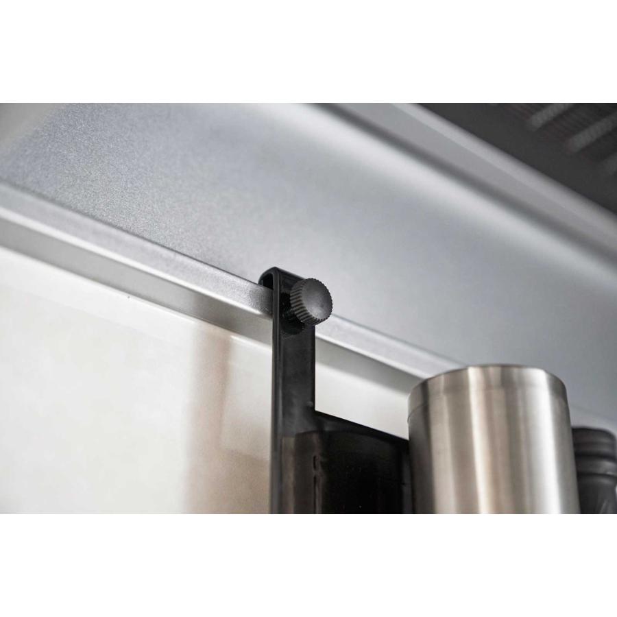 キッチン収納 山崎実業 正規品 tower タワー レンジフードスチールパネル 収納フック  1736 ブラック | tower | 06