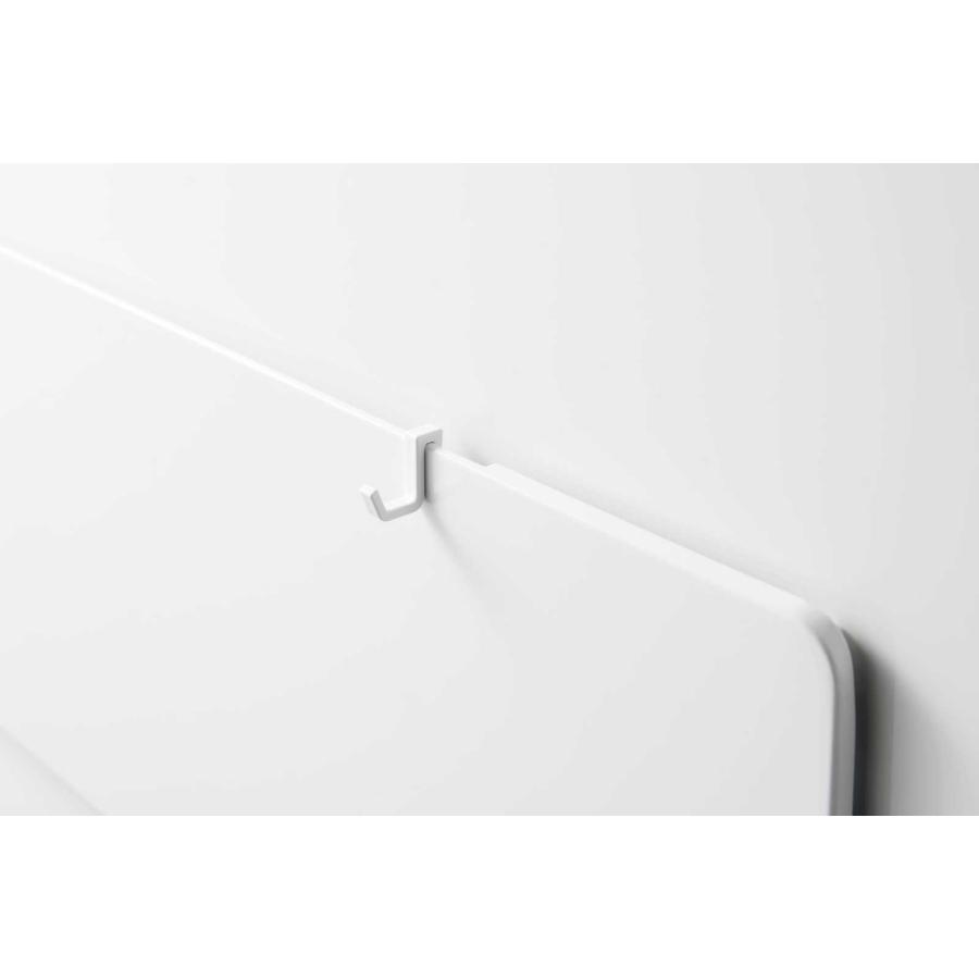 キッチン収納 山崎実業 正規品 tower タワー フィルムフックスチールパネル ワイド 収納フック  1512 ホワイト | tower | 07