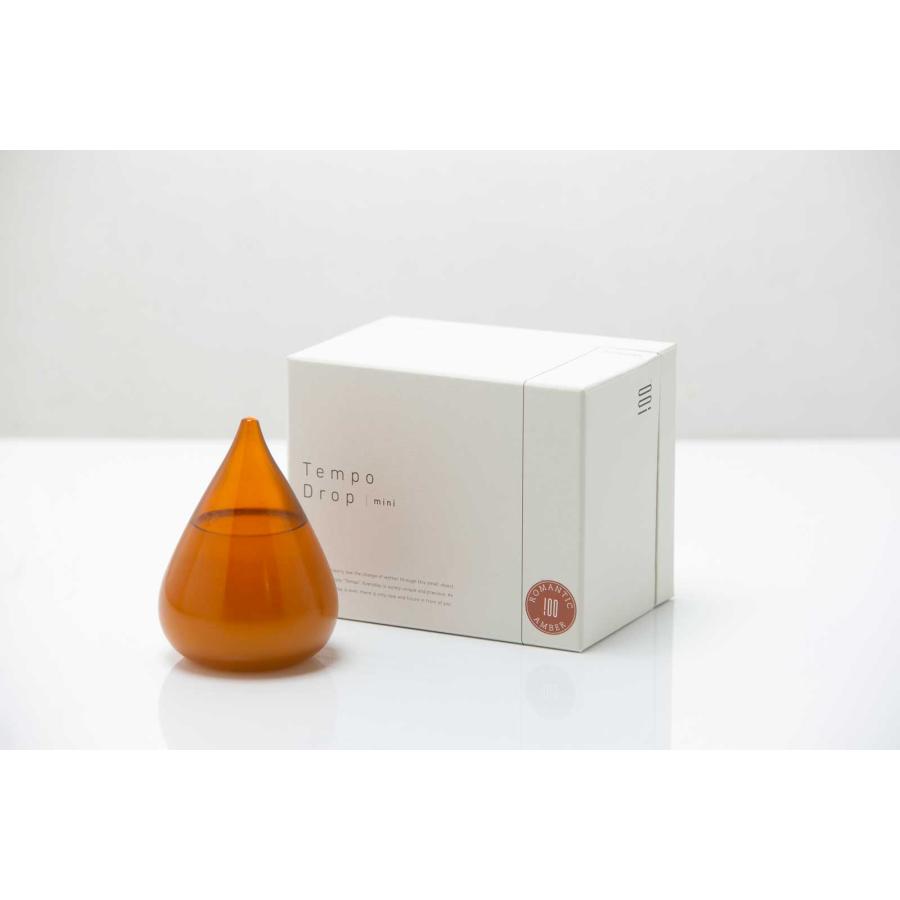 ストームグラス 100％ 100パーセント 100percent TEMPO DROP mini オブジェ ギフト テンポドロップ ミニ ロマンティック アンバー | 100percent | 01