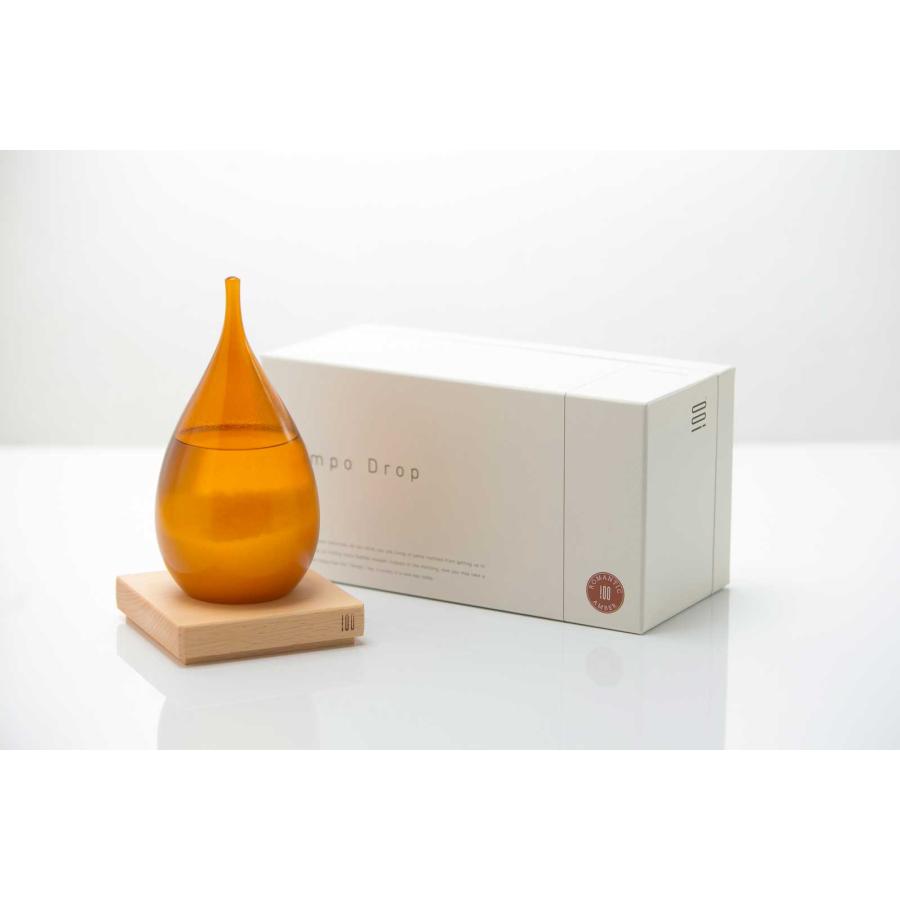 ストームグラス 100％ 100パーセント 100percent TEMPO DROP オブジェ ギフト テンポドロップ ロマンティック アンバー | 100percent | 02