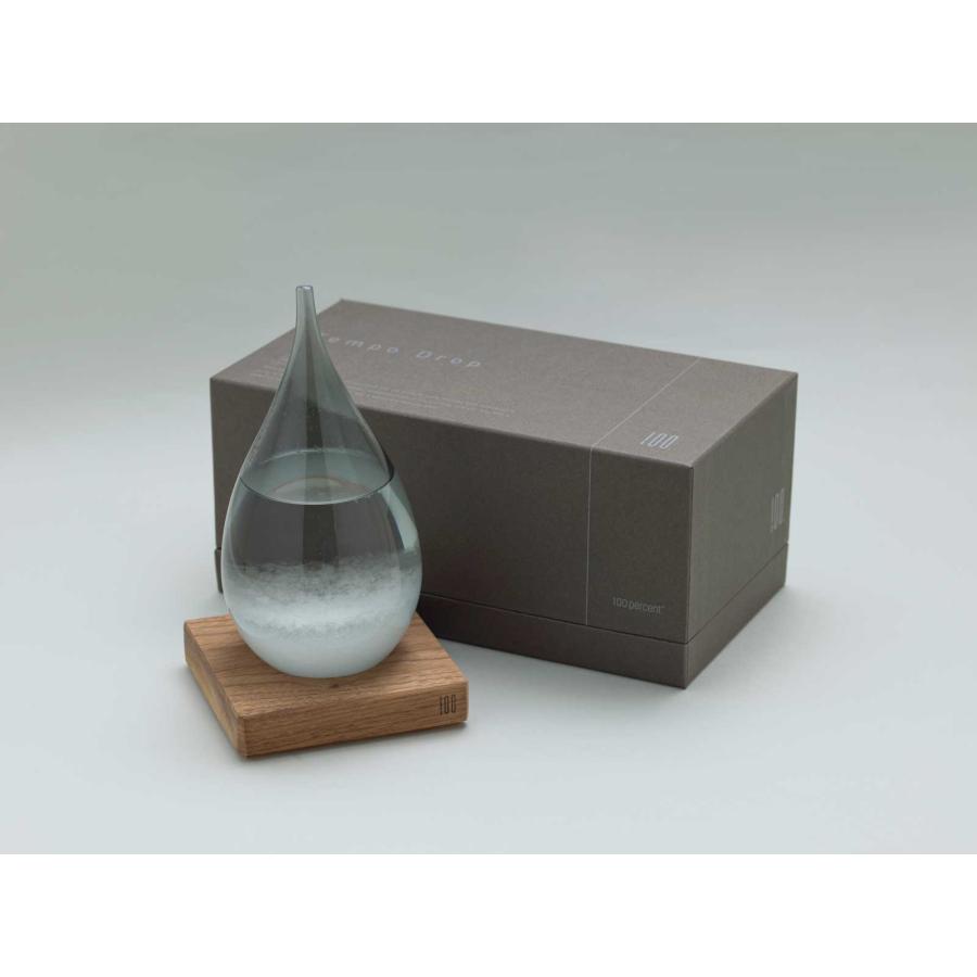 ストームグラス 100％ 100パーセント 100percent TEMPO DROP オブジェ ギフト テンポドロップ ダウン | 100percent | 02