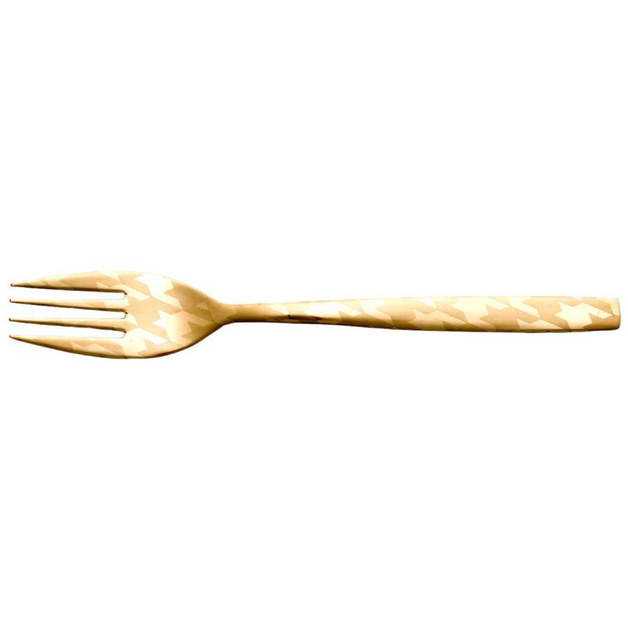 閉店セール｜カトラリー 100％ 100percent DRESS - Tea Fork - GOLD 日本製 ドレス ティーフォーク ゴールド Chidori 千鳥 | 100percent