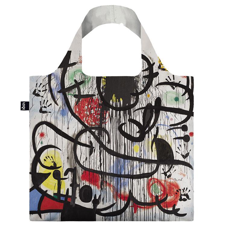 エコバッグ ローキー LOQI 正規品 Recycled Bag MUSEUM Collection JOAN MIRO/May 68 ジョアン・ミロ/メイ 68 | 