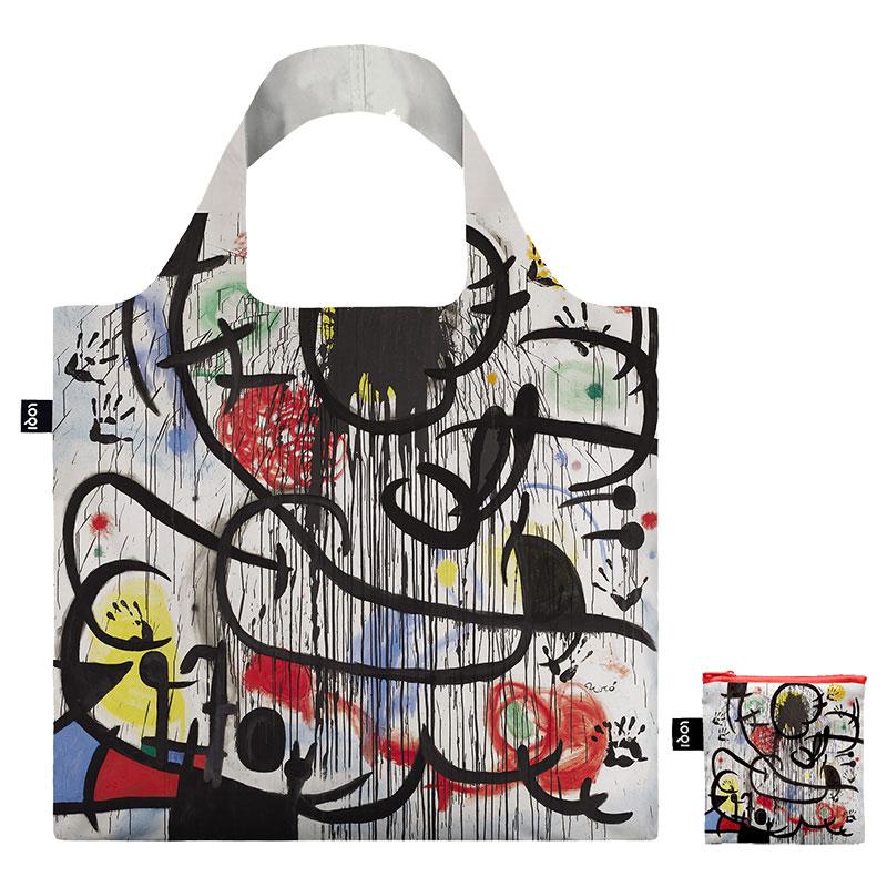 エコバッグ ローキー LOQI 正規品 Recycled Bag MUSEUM Collection JOAN MIRO/May 68 ジョアン・ミロ/メイ 68 |  | 01