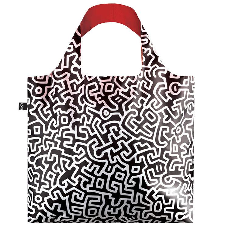 エコバッグ ローキー LOQI 正規品 Recycled Bag MUSEUM Collection KEITH HARING/Untitled キース・へリング/アンタイトル | 