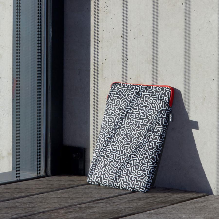 ノートパソコンケース ローキー LOQI 正規品 PCケース ラップトップスリーブ13インチ KEITH HARING/Untitled キース・へリング/アンタイトル |  | 01