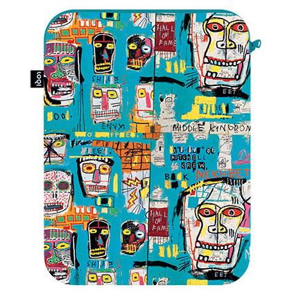 ノートパソコンケース ローキー LOQI 正規品 PCケース ラップトップスリーブ13インチ Basquiat/Michell Crew ジャン-ミッシェル・バスキア/ミッシェルクルー | 