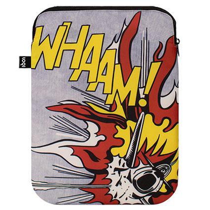 ノートパソコンケース ローキー LOQI 正規品 PCケース ラップトップスリーブ13インチ ROY LICHTENSTEIN/WHAAM! ロイ・リキテンスタイン | 