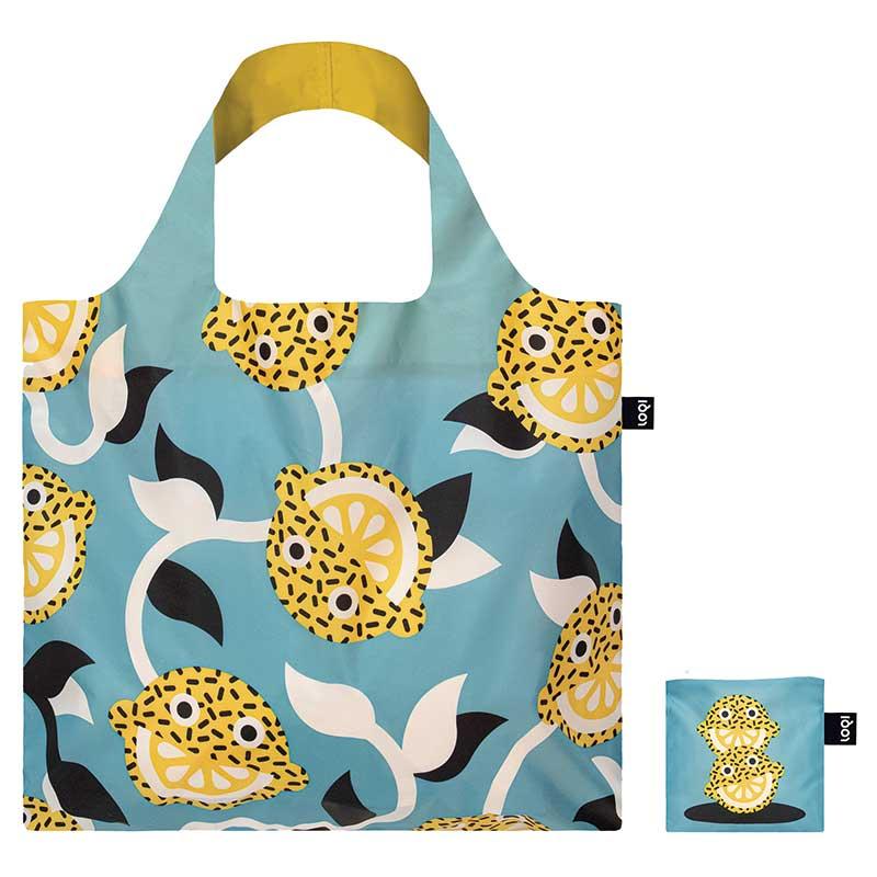エコバッグ ローキー LOQI 正規品 Recycled Bag 折りたたみ トートバッグ ARTIST Collection ダニエル ラミレス ペレス/ラッキーレモン |  | 02
