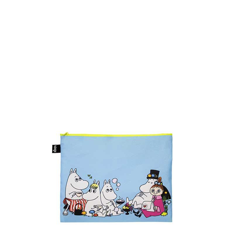 ポーチセット ローキー LOQI 正規品 Zip Pockets Recycled ジッパーポーチ リサイクル ジップポケット 3点セット MOOMIN/TOGETHER ムーミン/トゥゲザー |  | 05