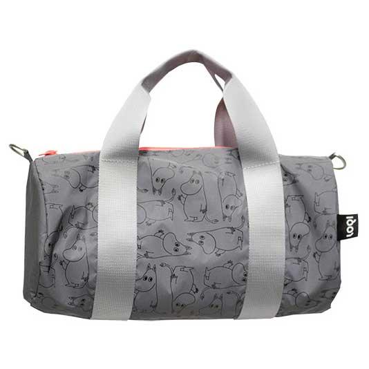 ショルダーバッグ ローキー LOQI 正規品 Mini Weekender Reflective ボストンバッグ ミニウィークエンダー リフレクティブ MOOMIN/PATTERN ムーミン/パターン | 