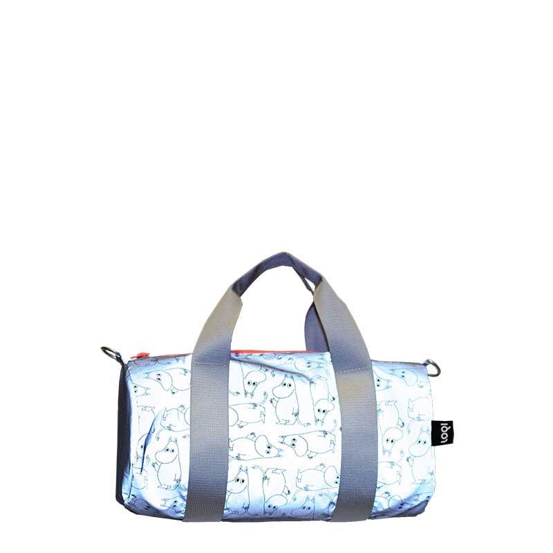 ショルダーバッグ ローキー LOQI 正規品 Mini Weekender Reflective ボストンバッグ ミニウィークエンダー リフレクティブ MOOMIN/PATTERN ムーミン/パターン |  | 04