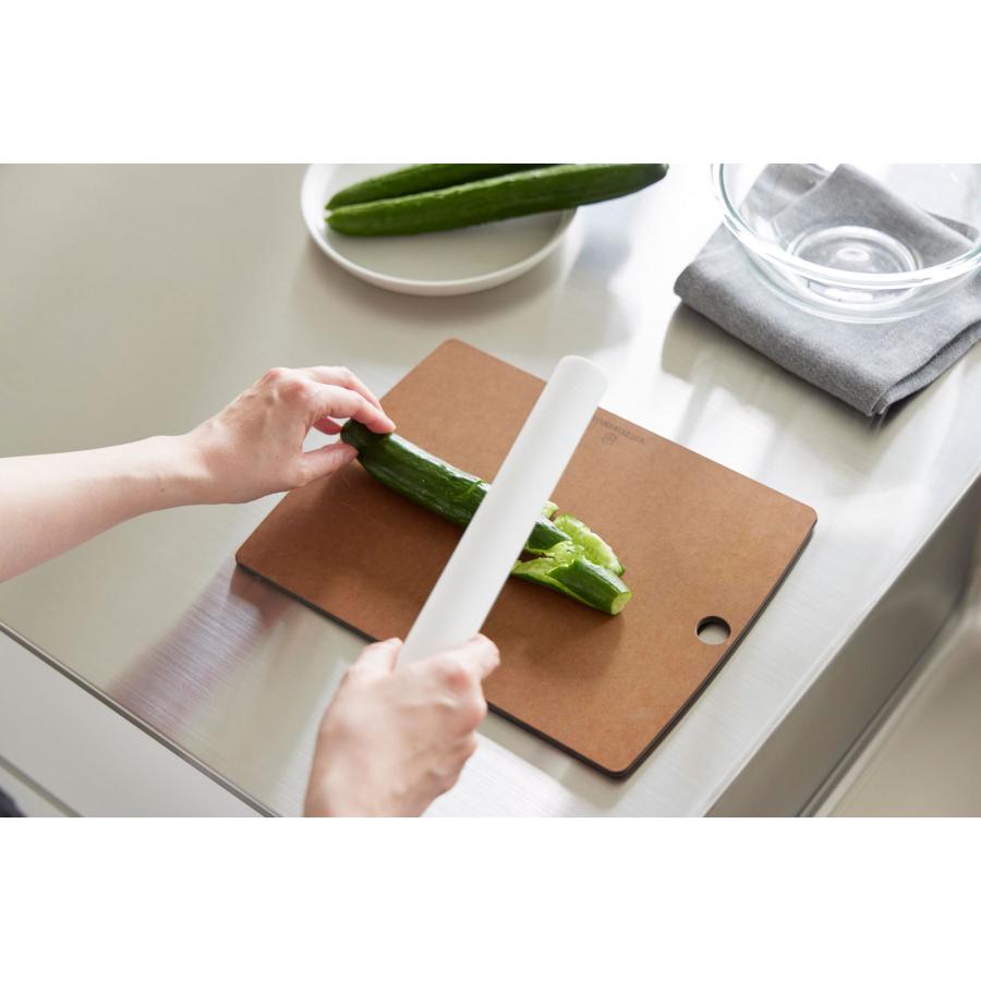 キッチンツール 山崎実業 正規品 tower タワー スケッパー付きシリコーンめん棒 調理器具 調理ツール  1411 ホワイト | tower | 07